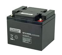 2 X Strident AGM GP12-50AH Batteries - Rechargeable Batteries - Durable & Reliable - (Pair)