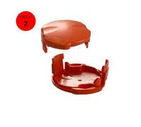 2 x Strimmer Head Trimmer Spool Cover Cap Flymo EIT300 ET23 ET23DX ET23+DX