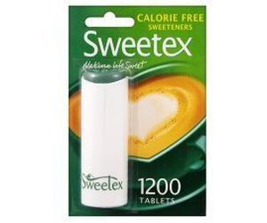 2 x Sweetex Tablets Dispenser 1200 Tablets