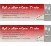 2 x Swelling, Redness, Itching Irritated Skin Rash Insect Bites Cream- 15g X2 Tubes 15G