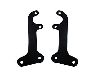 2 x Tail Light Brackets for 1953 1954 1955 1956 Ford F100 Pickup Truck,Model A Lights,Street Rods,Hot Rods,CustomFits Both Passenger and Driver Side (Black Finish) - Tail Light Bracket