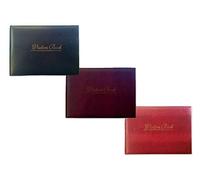 2 x Tallon Leather Look Visitors Book - Comes in 3 Colours