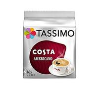 2 x TASSIMO Costa Americano 220 Milliliter 16 Servings (Total 32 Servings)