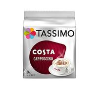 2 x Tassimo Costa Cappuccino 16 Discs / 8 Servings (Total 32 Discs/16 Servings)