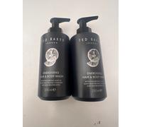 2 x Ted Baker Energising Hair & Body Wash 250ml - 2X 250ML