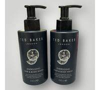Ted Baker Hair & Body Wash 2 X 250ml - Bergamot, Vetiver & Grapefruit FREEPOST