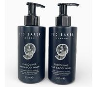 Ted Baker Hair & Body Wash 2 X 250ml - Bergamot, Vetiver & Grapefruit FREEPOST