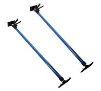2 x Telescopic Extendable Prop Drywall Plaster Board Support Holder 1.15m - 2.9m