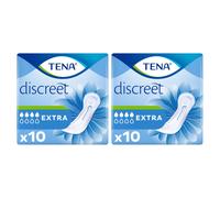 2 x TENA Lady Extra Duo Pack 2 x 10 Towels-(20 TOWELS)-FREE UK DELIVERY