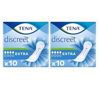 2 x TENA Lady Extra Duo Pack 2 x 10 Towels-(20 TOWELS)-FREE UK DELIVERY