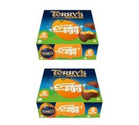 2 x Terry’s Chocolate Orange Cream Filled Eggs Multipack - 5 x 34g - Best Gift For Easter 2026