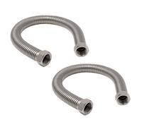 2 X Tesla Ridgeline Tap Connector, 15mm Iso X 1/2 Bsp Female, 300mm (Two Pack)