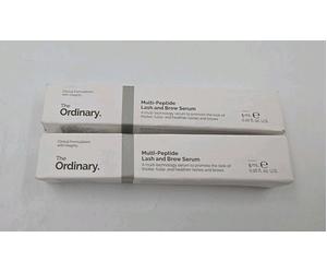 2 X The Ordinary Multi-Peptide Lash and Brow Serum 5ml - Imperfect Box