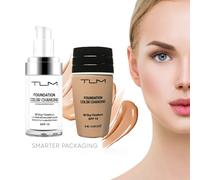 Colour Changing Foundation Magic Flawless TLM Makeup Change Skin Tone UK x 2 Pcs
