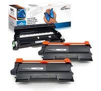 2 x Toner + 1 x Imaging Drum Compatible with Brother TN2220 DR2200 for DCP-7055 DCP-7060D MFC-7360N MFC-7460DN 7860DW HL-2130 HL-2240 HL-2240D HL-2250DN HL-2270DW FAX-2840 FAX 2940