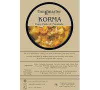 2 x Tongmaster Korma Curry Paste & Marinade - 200g