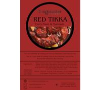 2 x Tongmaster Red Tikka Curry Paste & Marinade (Slimming Friendly, Sin Free, Guilt Free, Gluten Free) - 200g