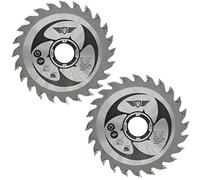 2 x TopsTools CS8524T_2 85mm 24T 15mm Bore TCT Saw Blades