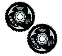 2 x TopsTools CS8560T_2 85mm 60T 15mm Bore HSS Saw Blades
