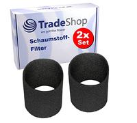 2 x Trade-Shop Foam Filter / Vacuum Cleaner Filter Compatible with Aqua Vac 8503, 8503B, 8504, 8504B, 852, 8524, 900, 90035, 91171175, 9121P, 9127P, 935