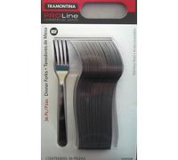 2 X Tramontina Pro Line 36 Dinner Forks Commercial Grade Stainless Steel
