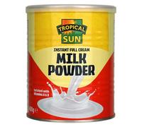 2 x Tropical Sun Full Cream Milk Powder 6 x 400g
