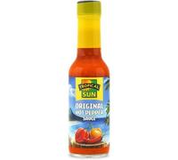 2 x Tropical Sun West Indian Hot Pepper Sauce 12 x 150ml