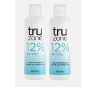 2 x Tru zone Cream Peroxide 12% 40 Volume 250ml *Formulated To Improve Mixability*