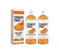 2 x Turmeric Brightening Facial Water, 2025 Organic Extract of Turmeric Essence, Removes Impurities on the Face, Gently and Deep Moisture, Awakens Radiant Skin, Suitable for All Skin Types