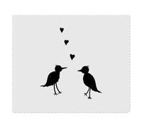 2 x 'Two Little Love Birds' Microfibre Lens/Glasses Cleaning Cloths (LC00032052)