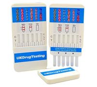 2 x Ultra Sensitive Home Drug Test Kits UKDrugTesting Drug Testing Kits for 7 Common Drugs of Abuse in Each Test
