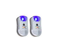 2 x Ultrasonic Pest Repeller Rodent Repellent - 5 in 1 Electronic Plug In Control for Rats Mouse Mice Insects Spiders Bugs Cockroaches Advanced 2018