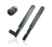 2 x UniteCom 4G 5G Terminal Paddle Black Antenna Omni Directional LTE Heavy Duty SMA Cellular Broadband Router Mobile Internet Indoor Outdoor Robust Rugged Aerial 02 EE Vodafone Three