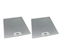2 X Universal Cooker Hood Metal Grease Filter 250mm X 300mm By Ufixt