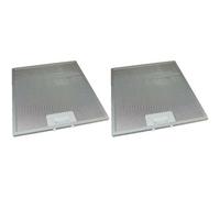 2 X Universal Cooker Hood Metal Grease Filter 280mm X 320mm By Ufixt