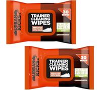 2 x Urban Kicks Plastic Free Wipe For Trainers, Clean & Protect Wipes