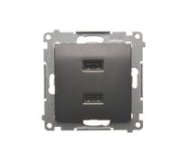Simon54 DC2USB.01/49 2x USB Charger Module 2.1A 5V DC 230V