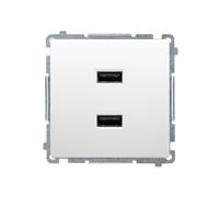 2 x USB (Module), 2.1A, 5V Simon Basic Charger BMC2USB.01/11
