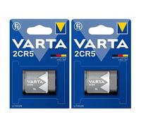 2 x VARTA 2CR5 Lithium Photo 6V Batteries - EL2CR5 KL2CR5 EL2CR5BP RL2CR5 DL245