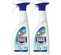 2 x Viakal Classic Limescale Remover Spray 500ml - Bathroom & Kitchen Descaler for Showers, Taps, Tiles & Glass - Removes Hard Water Marks & Limescale Build-Up