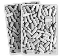 2 x Vinyl Stickers - Rectangle Shape 7x10cm - BW - Pills Doctor Nurse Pharmacist Art Print Decal Laptop Tablet Luggage Car Bike Sticker #42041