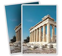 2 x Vinyl Stickers - Rectangle Shape 7x10cm - Parthenon on Acropolis Athens Greece Art Print Decal Laptop Tablet Luggage Car Bike Sticker #16267