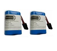 2 x Visonic Powermax Battery for MCS-740 Pack of 2 Siren Alarm SR-740 PG2 PowerMax Box 2XER18505M 103-304742 Pair