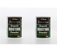 2 x Vitax Organic Plant & Cutting Rooting Powder 50 Gram Tub