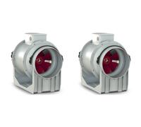 Vortice 17144 LINEO 100 Centrifugal Mixed-Flow Inline Extractor Fan