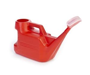 2 X Ward GN009RED 7L Weed Control Watering Can with Spray Head Rose - Red
