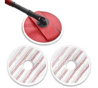 2 x Washable and Reusable Microfibre Floor Mops for Mop Floor Mop Compatible with Rotating Mop Head Replacement for Cleaning Floors for Vileda
