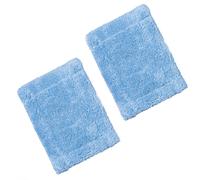 (2 x Washable Cloth Head) Replacement Microfibre Cloth Heads - KCT Telescopic Cleaner