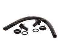 2 x Water Butt Connector Black