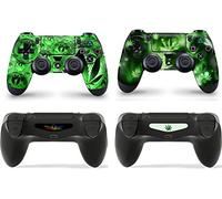 2 x WEED PlayStation 4 PS4 Controller Skins Full Wrap Vinyl Sticker